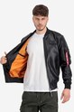 Abbigliamento Alpha Industries giacca bomber 106108.03 nero