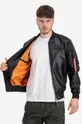 Куртка-бомбер Alpha Industries  Основной материал: 100% Полиуретан Подкладка: 100% Полиэстер