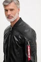 Alpha Industries kurtka bomber czarny 106108.03