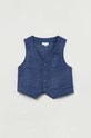 OVS kamizelka dziecięca tkanina niebieski 1483675.Boy.9.36months.