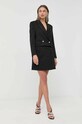 BOSS marynarka wełniana 50483892 czarny SS23