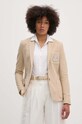 Lauren Ralph Lauren marynarka tkanina beżowy 200797305