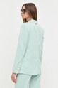 Odzież Twinset marynarka z domieszką lnu 231TP2540 zielony