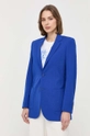 blu Red Valentino blazer con aggiunta di lana