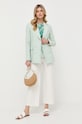 Max Mara Leisure marynarka 2339110736600 zielony SS23