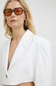 Herskind blazer din amestec de in Loreen 4757840 alb