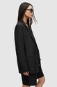 AllSaints marynarka z domieszką lnu PETRA BLAZER WT003Y