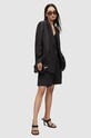 AllSaints marynarka z domieszką lnu PETRA BLAZER WT003Y