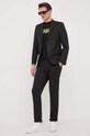Vlněná bunda Karl Lagerfeld 531083.155200 černá SS23