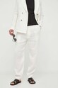 Abbigliamento Emporio Armani smoking in lino D41V46.D1515 beige
