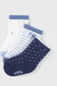Κάλτσες μωρού Mayoral Newborn 3-pack σκούρο μπλε