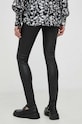 Îmbrăcăminte Bruuns Bazaar pantaloni de piele Christa BBW2716 negru
