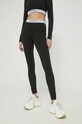 Tommy Jeans legginsy z elastanem czarny DW0DW14986.PPYX