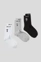 Ponožky Karl Lagerfeld 3-pak  70 % Organická bavlna, 28 % Polyamid, 2 % Elastan