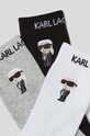 Karl Lagerfeld skarpetki 3-pack multicolor 230W6001