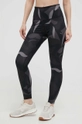 czarny Puma legginsy do jogi Studio Damski