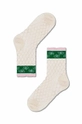 μπεζ Κάλτσες Happy Socks Beige Fatima Γυναικεία