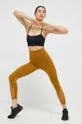 adidas Performance legginsy treningowe Tailored brązowy