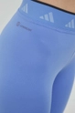 niebieski adidas Performance legginsy treningowe Techfit