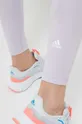 fioletowy adidas Performance legginsy do jogi Yoga Essentials