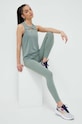 Reebok leggins de antrenament Lux tricotaj verde HS4705