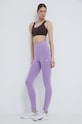 Fila legginsy Benndorf FAW0456 fioletowy SS24