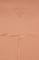 Roxy legginsy treningowe Heart Into It x Mizuno brązowy ERJNP03487