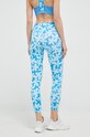 Odzież Roxy legginsy treningowe See The Good x Mizuno ERJNP03503 niebieski
