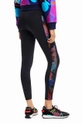 czarny Desigual legginsy