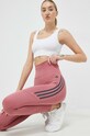 adidas Performance legginsy do biegania DailyRun z elastanem różowy HR5384