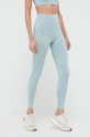 Calvin Klein Performance legginsy treningowe Essentials wzorzyste niebieski 00GWS3L608