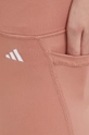 pomarańczowy adidas Performance legginsy treningowe Optime