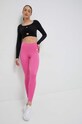 adidas Performance legginsy treningowe Training Essentials z elastanem różowy HR5445