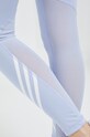 Odzież adidas Performance legginsy treningowe Techfit 3-Stripes HR9640 niebieski