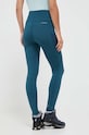 Odzież Columbia legginsy sportowe Windgates 2037191 turkusowy