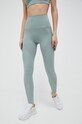 P.E Nation legginsy treningowe Free Play 23PE1G004 zielony SS23