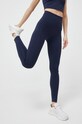 P.E Nation legginsy treningowe Amplify z elastanem granatowy 23PE1G268
