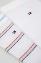 Ponožky Tommy Hilfiger 2-pack bílá