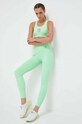 LaBellaMafia legginsy treningowe Go On z elastanem zielony LB.26639