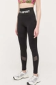 czarny PLEIN SPORT legginsy Damski