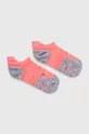 ροζ Κάλτσες Under Armour ArmourDry Run Cushion Γυναικεία
