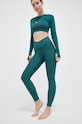 Legíny na jógu Casall zelená 22500
