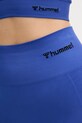 Hummel спортивные леггинсы женские hmlTIF SEAMLESS HIGH WAIST TIGHTS голубой 210492