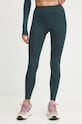 Hummel leggins de antrenament Shaping tricotaj verde 216772