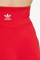 rosu adidas Originals colanți