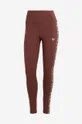 brown adidas Originals leggings