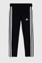 adidas leggins copii G 3S tricotaj negru IC3623