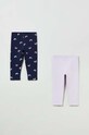 OVS legginsy dziecięce 1698440.Girl.9.36months fioletowy SS23