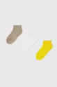 κίτρινο Παιδικές κάλτσες Mayoral 3-pack Για κορίτσια
