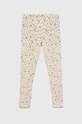 United Colors of Benetton legginsy dziecięce wzorzyste beżowy 33KCCF02W.G.SEASONAL